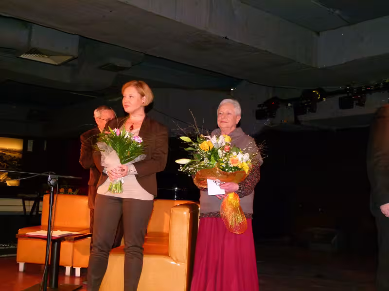 Krystyna Grzybowska i Aleksandra Rybińska