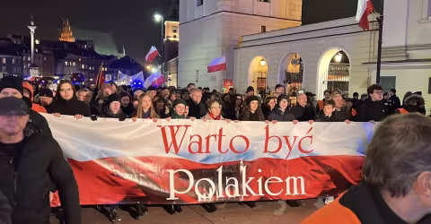 Embedded thumbnail for Potrzebujemy silnego polskiego państwa - Marsz Pamięci w przeddzień Święta Niepodległości 2025